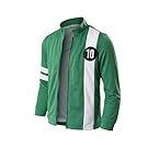 HAOCOS Kids Adult Tennyson Alien Swarm Ryan Kelly Green Synthetic Jacket T-Shirt