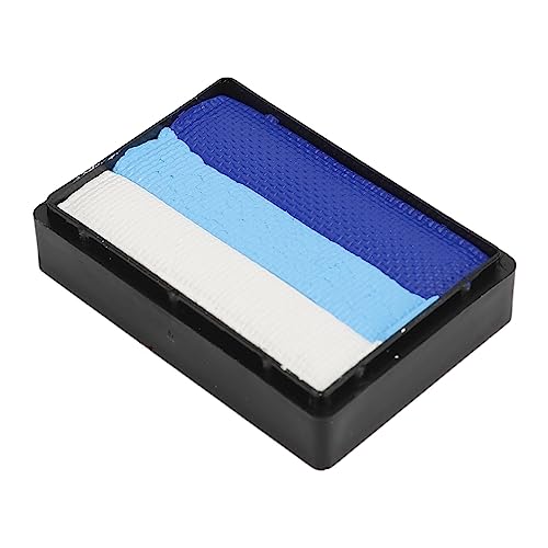 TAG Neon Rainbow Split Cakes Face Body Paint, Fácil de Colorir, Lavável, 30g para Halloween, Natal,