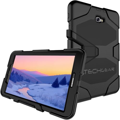 Techgear® G-shock Carcasa para Samsung Galaxy Tab A 10,1 '2016 (SM-T580 serie), a prueba de golpes,...
