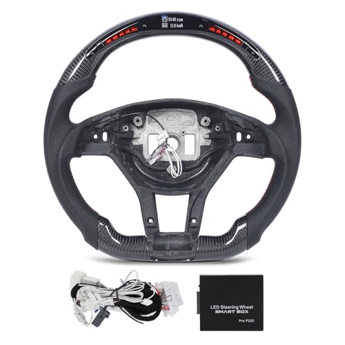 AKLOSIPY LEDXeAOzC[AAMG W176 CLA45 C117 C63 W204 350mmJ[{t@Co[[XVtgCWP[^[AA^Cf[^fBXvCAtbg{gfUC_Ci~NX