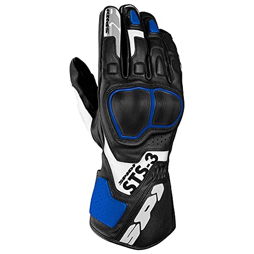Gants de moto toutes saisons SPIDI STS-3, style et protection en cuir