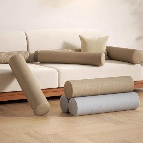 Coussin de meuble rond pour lecture au lit et détente sur canapé d'angle