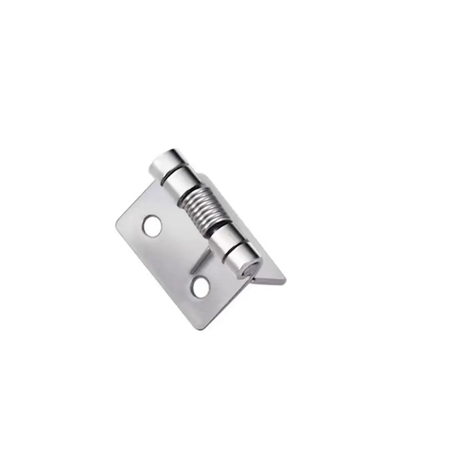 Wsqhao One Color 6Pcs Automatic Door Hinge Rebound Stainless Steel Self Closing Hydraulic Buffer Cabinet Hinges For Doors(1 Inch)