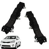 XQSMWF Front Bumper Support Bracket, Fit for Kia Rio EX LX SX 2012-2017 1.6L l4, Replac# 865141W200 865131W200, Front Left & Right Side Bracket Bumper Mount Support