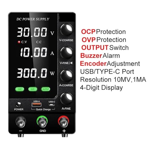 Alimentation DC variable SPS-C1203S à découpage réglable avec OCP OVP - 2