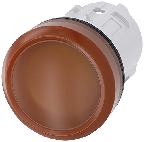 Voyant lumineux Siemens anti-infiltration IP69K ambre 22mm en plastique