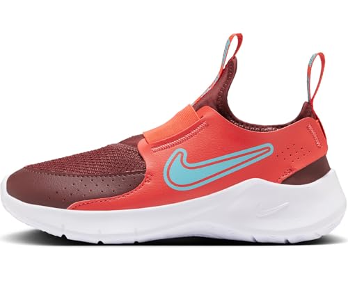 Nike Flex Runner 3 Little Kids' Shoes (FN1449-604, Light Crimson/Dark Team Red/White/Dusty Cactus)