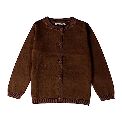 Boys Girls Cardigan Sweaters Kids Fashion Open Front Long Sleeve Knit Sweater Toddler Button Down School (B, 2-3 Years)