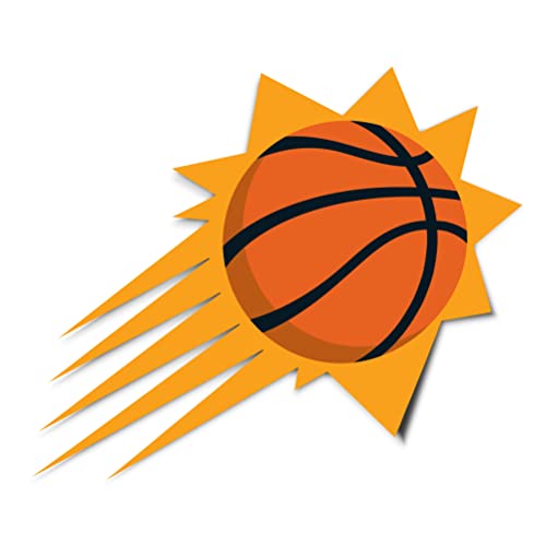 Phoenix Suns NBA Officially Licensed Sticker Vinyl Decal Laptop Water Bottle Car Scrapbook (Individual 1)
