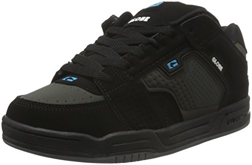 Globe Scribe, Camiseta Baja Hombre, Negro Black Charcoal Blue, 39 EU