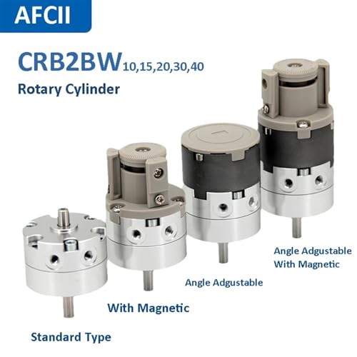 Cylindre rotatif CRB2BW pivotant pour alignement précis de pièces - 4
