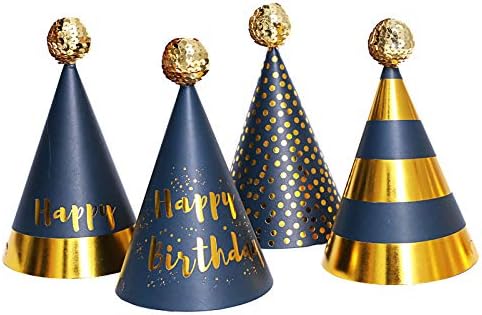 Miniatura 6 de 24 sombreros de fiesta de Simple polymer con pompones para cumpleaños y celebraciones