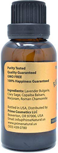 Sleep & Relaxation Essential Oil Blend 30ml / 1oz - Pure Natural Undiluted Therapeutic Grade for Aromatherapy Scents & Diffuser - Good Natural Sleep Aid, Stress Anxiety Relief, Sleep Well, Calming