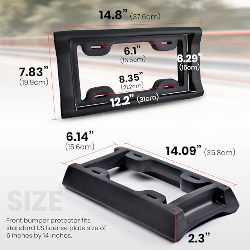 AR-PRO License Plate Bumper Guard