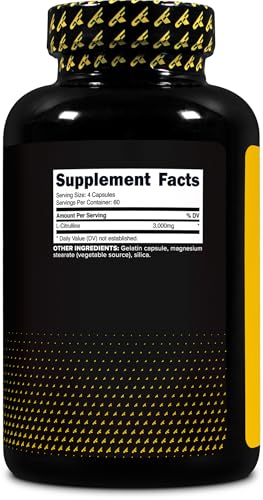 Image of Primaforce L-Citrulline 3000mg, 240 Capsules, 60 Servings