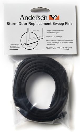 Andersen Storm Door Botton Sweep Fin Weatherstrip