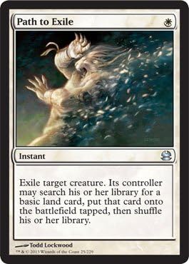 Magic The Gathering - Path to Exile (Uncommon) - Modern Masters - White Instant - 1 Card