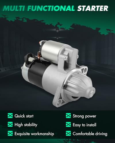 Image of SCITOO Starter Replacement New #17176N M1T79681 M001T79681 for Mitsubishi