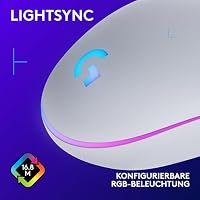 Logitech G203 Gaming-Maus mit anpassbarer LIGHTSYNC RGB-Beleuchtung – Ansicht 4