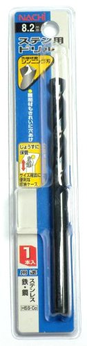 ナチ ステンレス用ドリル 1本入り 8.2ミリ