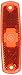 Grote 90072 Red Clearance Marker Replacement Lenses (with Built-in Reflector)