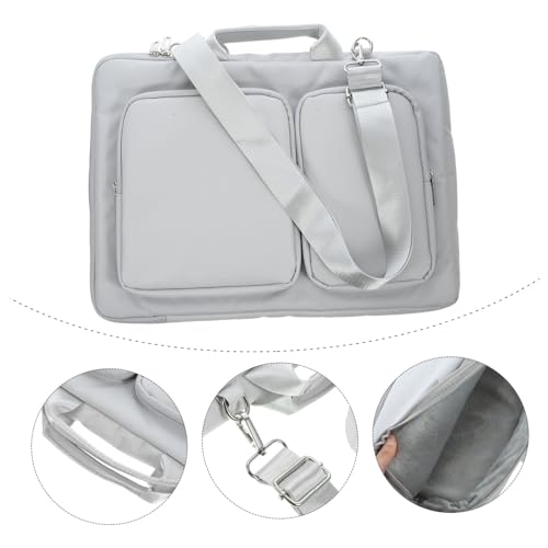 Funda para laptop portátil gris Uonlytech impermeable miniatura 2