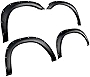 MaxMate Premium Fender Flares for 2010-2018 Dodge Ram 2500 3500 (Compatible with Fleetside 76.3' and 98.3' Bed) | Rough-Textured Black Paintable Pocket Bolt-Riveted Style 4pc | TFD84137