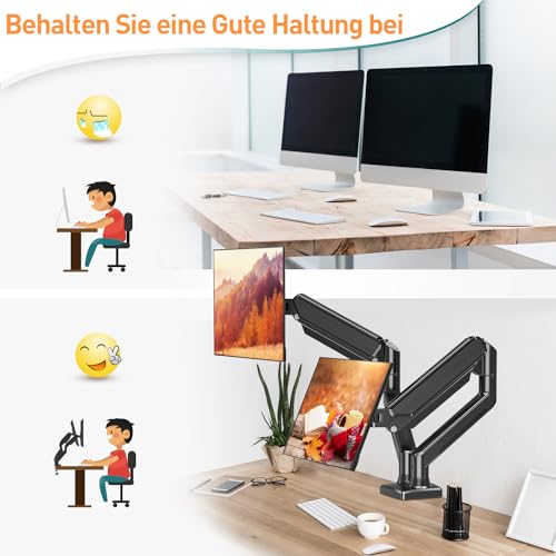 Monitorhalterung für 2 Monitore von ELIVED