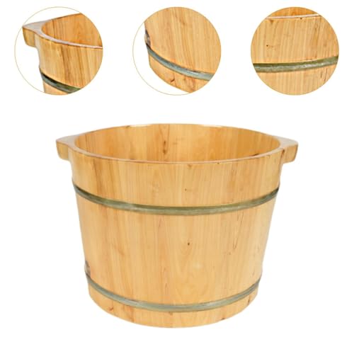 Tina de Madera para Remojar Pies para Spa en Casa miniatura 4