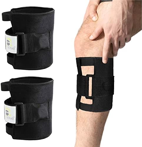 Dsy iBA 2pcs Sciatica Pain Relief Brace, Wrapped Knee Pain Relief Knee Braces, Magnetic Therapy Knee Pain Men Women Knee Braces, Knee Braces for Knee Pain Relief.