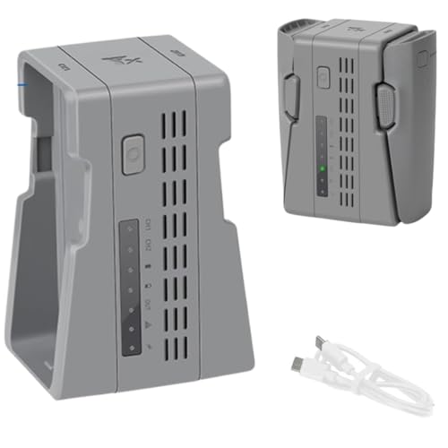 DJI NEO2 �p �o�b�e���[�[�d�� PD�}���o�b�e���[�`���[�W���[ 2�̃o�b�e���[�𓯎��[�d�\ �������[�h�ƕ��d���[�h�t�� �[�d�P�[�u���t��