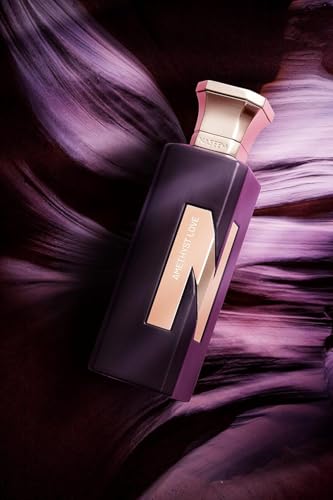Image of NASEEM Amethyst Love Aqua Perfume 75ml - Unisex Subtle Eau De Parfum - Long Lasting Floral Fragrance with Pink Pepper & Musk Amber Notes for All Occasions
