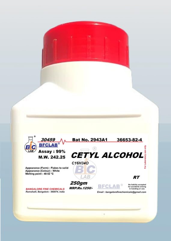 CETYL ALCOHOL - 250gm (C16H34O) CAS No. 36653-82-4-picture-23