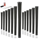 Karma Arthritic Jumbo Plus Golf Grip Kit with Grip Tape, Solvent, Rubber Vise Clamp, 13 Raised Nubbed Surface Golf Grips for Those That Suffer from Arthritis