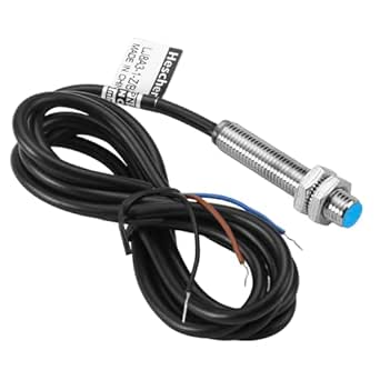 Heschen M8 Inductive Proximity Sensor Switch Screen Shield Type LJ8A3-1-Z/DX Detector 1mm 10-30VDC 200mA Normally Closed (NC) 2 Wire