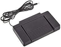 3-pedal footswitch (left, center, right) for the GB-10, LR-10, DP-03 and other Tascam recorders and players. Perfect to control transport and other functions (Function can be set by the controlled unit). Power supply by two AA batteries (manganese, a...