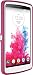 OtterBox Defender Series Case for LG G3 - Frustration-Free Packaging - Papaya (White/Peony Pink)