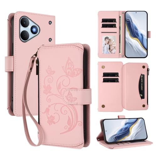 Cover �Ή��@�� for Realme Note 80 4G,�Ή��@�� for Realme Note 80 4G �f���A���X���b�g���C�z�������z�^�X�}�z�P�[�X Pink