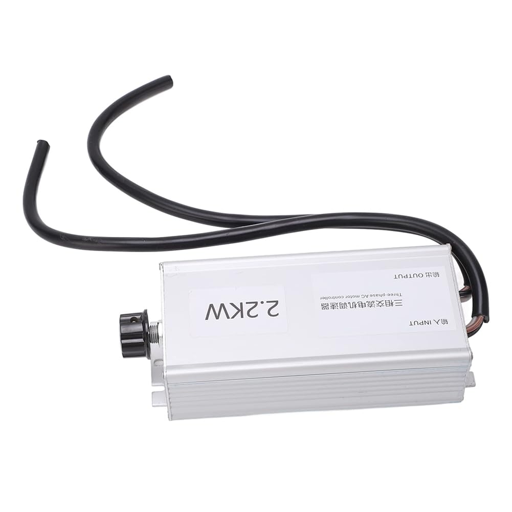 Regolatore di Velocità del Motore, 2,2 KW, Trifase, In Lega di Alluminio, 380 V, Regolatore di Velocità Elettronico Variabile per Ventilatore Assiale di Purificazione