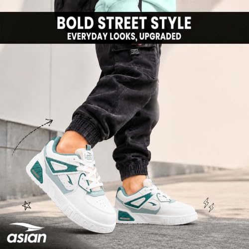 Image of ASIAN Sonic-01 Kids Sneakers | Casual Sneakers with Cushioned Sole, Durable Synthetic Upper & Comfort for Boys & Girls