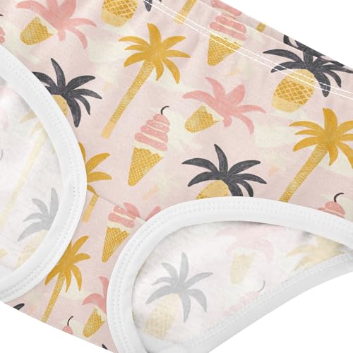 Little Girl Underwear Toddler Panties Kids Undies Pineapple Soft Cotton Briefs 2T-8Y4