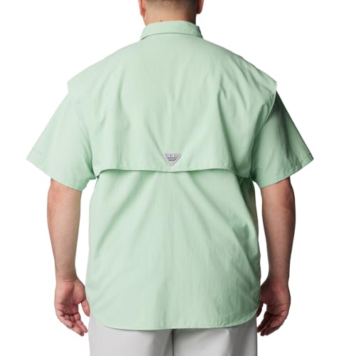 Image of Columbia Men Omni-Shade Bahama II Hiking and Trekking Short Sleeve Shirt