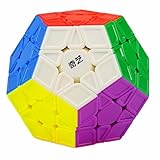 Megaminx Speed Cube, Stickerless 3x3x3 Pentagonal Speed Cube Dodecahedron Magic Cube Puzzle