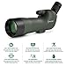 Amcrest Spotting Scope for Target Shooting w/Tripod 20-60x60mm, Multi Coated Optical Lens, Waterproof, 36-19m/1000m, Telescope with Universal Smartphone Adapter (AMSS60-G)