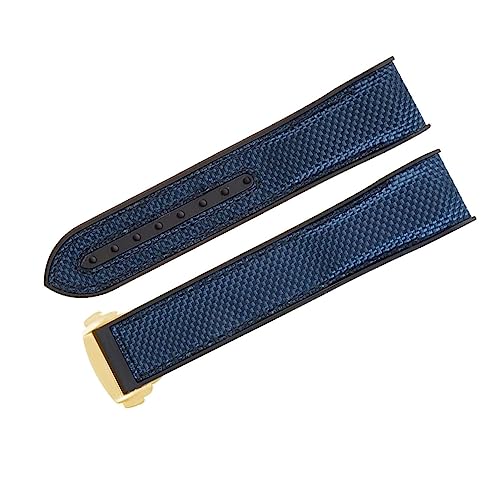 Bracelet montre caoutchouc S3YT8U anti transpiration à boucle déployable