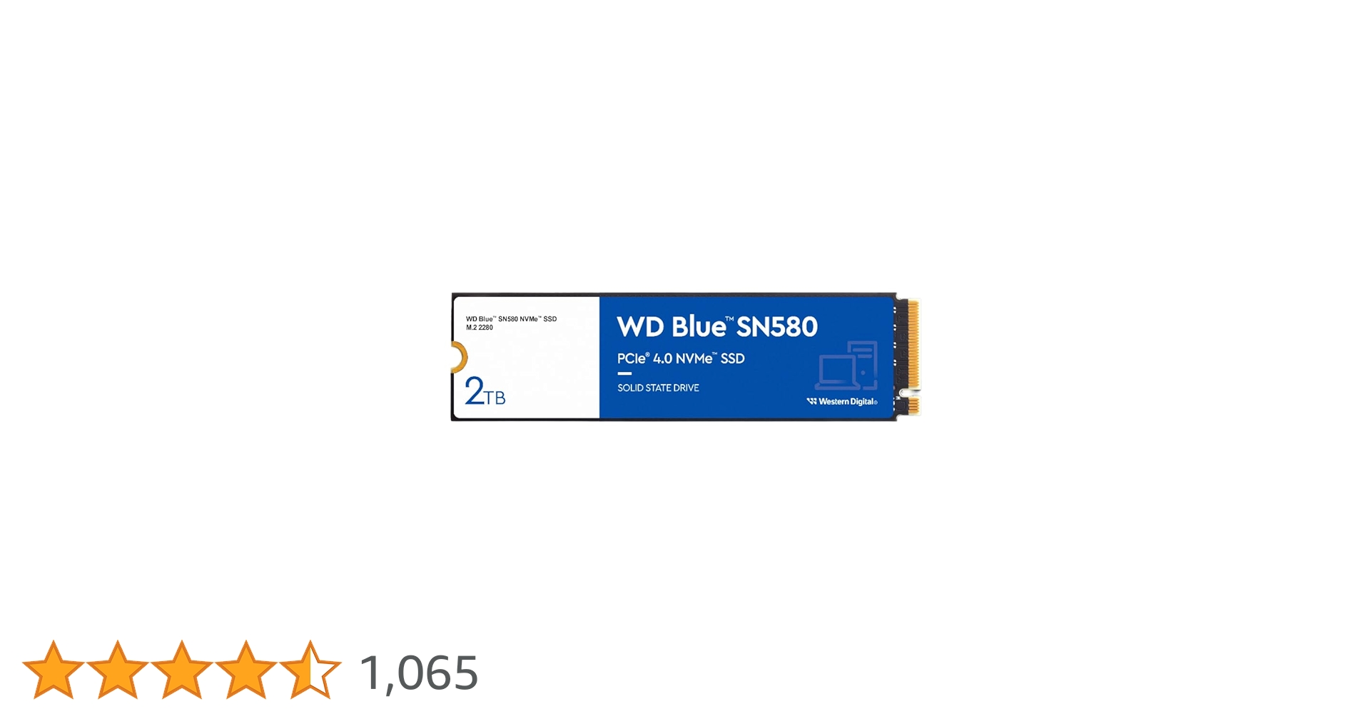 新品　WD Blue SN580 2TB NVMe SSD M.2 2280 WD Blue SN580 2TB SSD Review: More of the Same