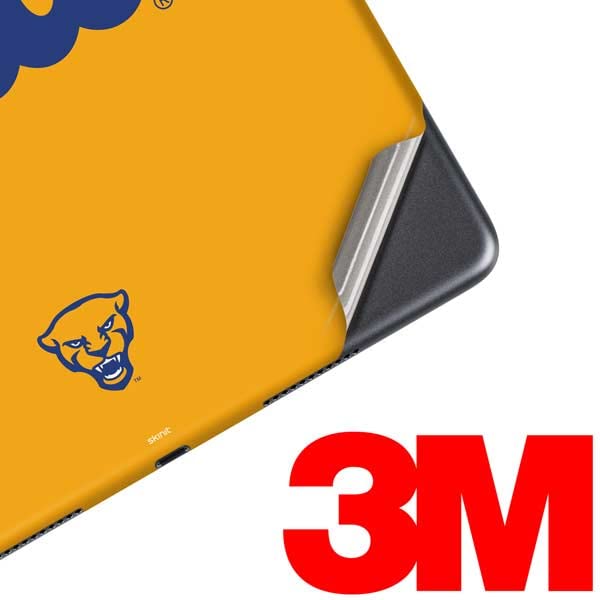 Skinit Decal Tablet Skin Compatible with iPad Air 13in M2 (2024) - Officially Licensed University of Pittsburgh Pitt Panthers Yellow Design