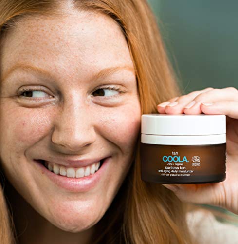 COOLA Organic Sunless Self Tanner Face Moisturizer, Dermatologist Tested Anti-Aging Skin Care, Vegan and Gluten Free, 1.5 Fl Oz - Thumbnail 5