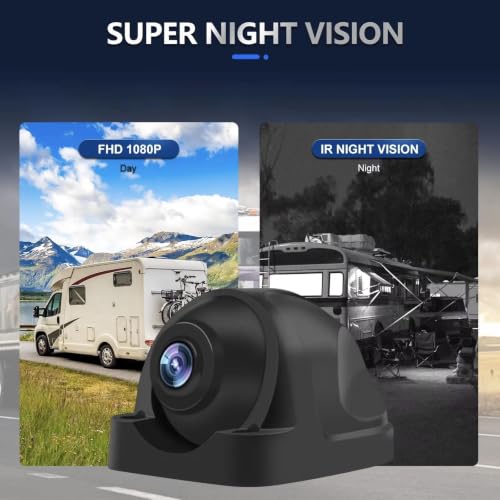 Caméra de recul vision nocturne Starlight grand angle AHD étanche - 4