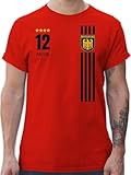 Passform: Männer Shirt mit geradem Regular Schnitt mit Rundhals Ausschnitt